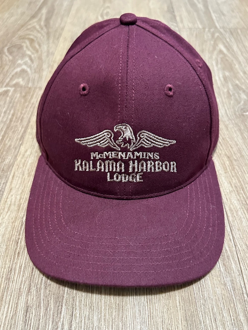 McMenamins Kalama Harbor Lodge Richardson R75 Maroon Hat